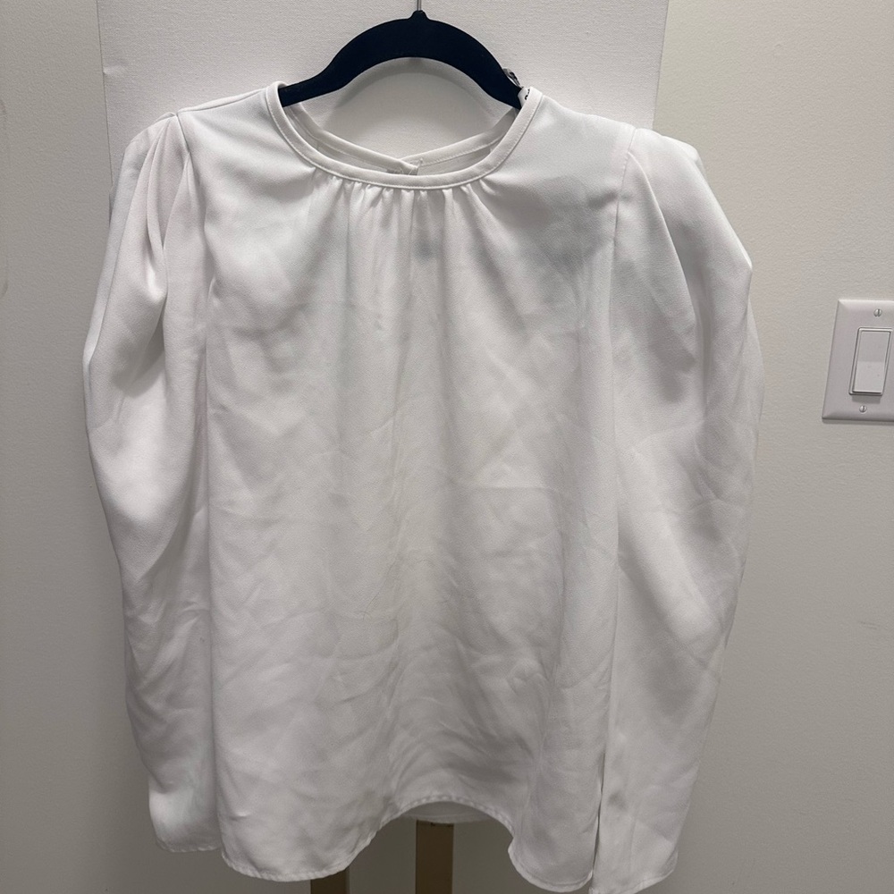 Express Ivory Sleeveless Top